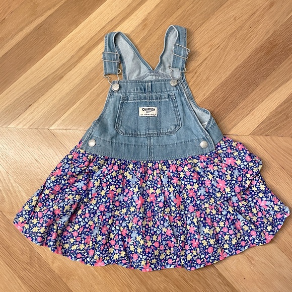 Denim overall Dress - Picture 1 of 2